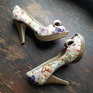 Madden Girl floral heels